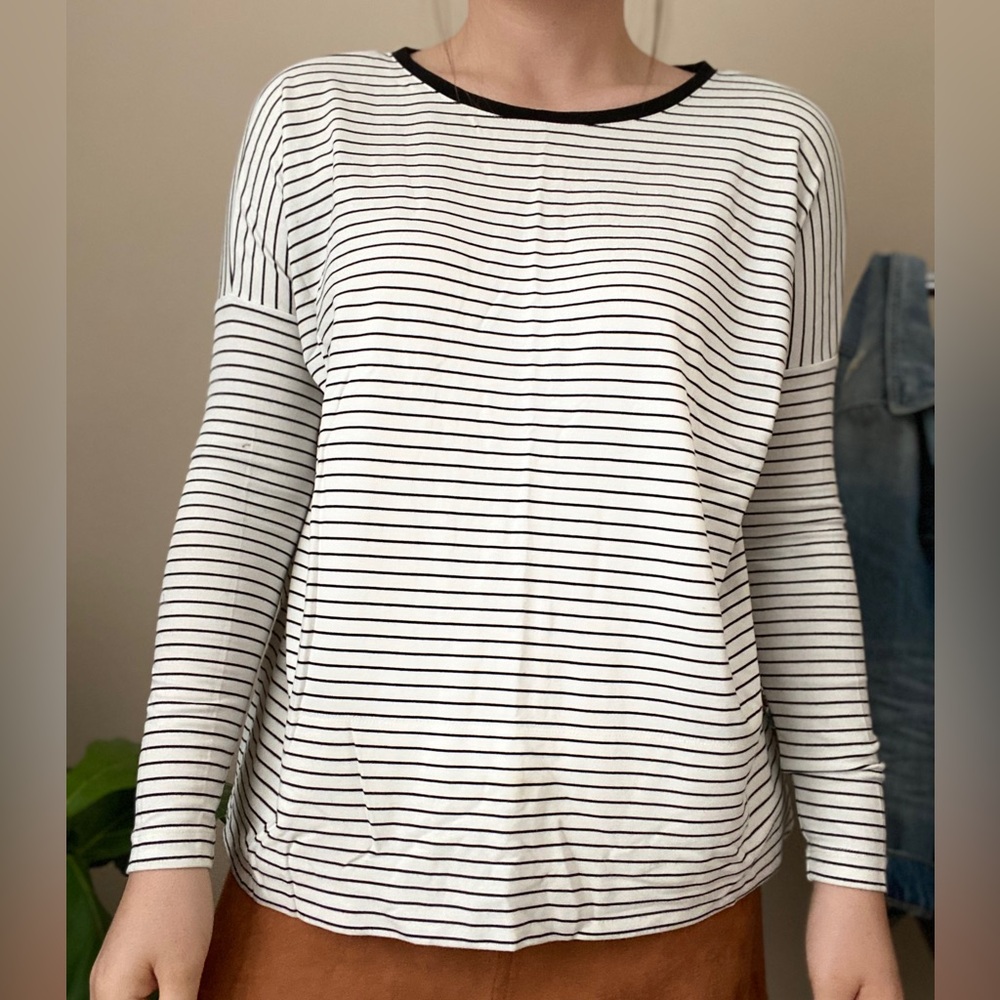 Striped Long Sleeve Top